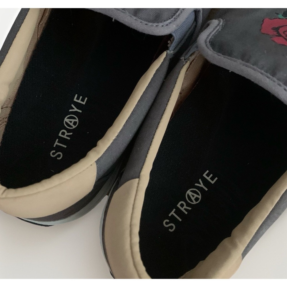 STRAYE Ventura‎ Charcoal Rose Skate Shoes - Picture 5 of 8